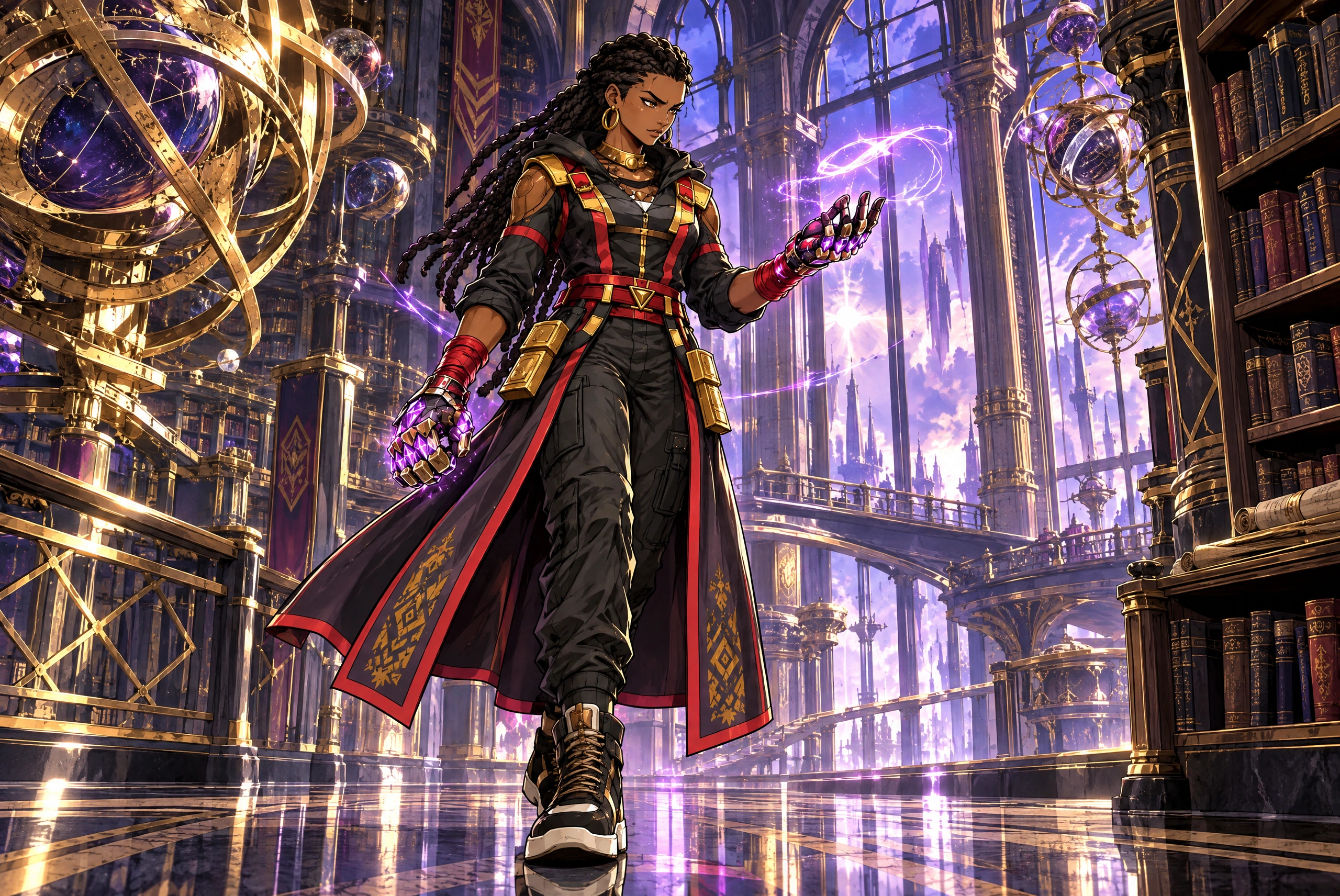 Syndra in an original archive illustration
